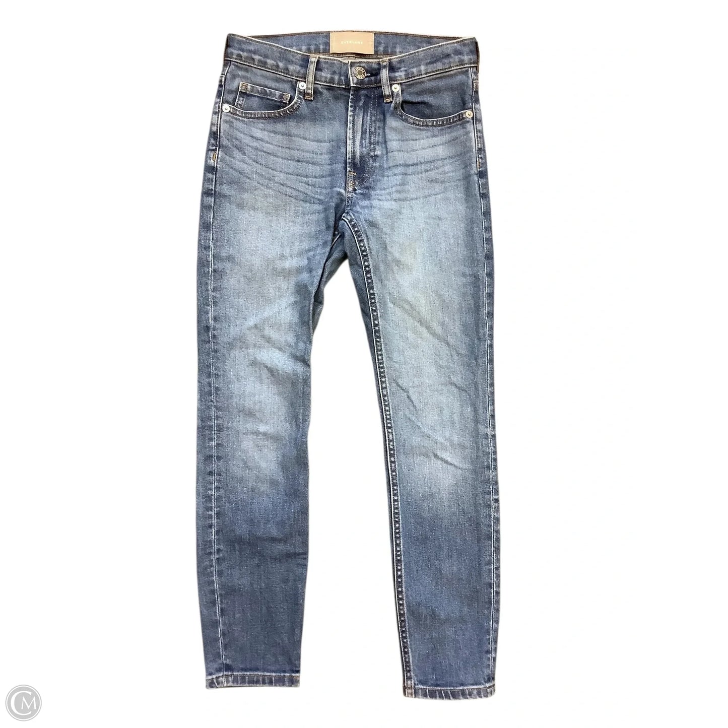 Jeans Straight By Everlane In Blue Denim, Size: 2(25)
