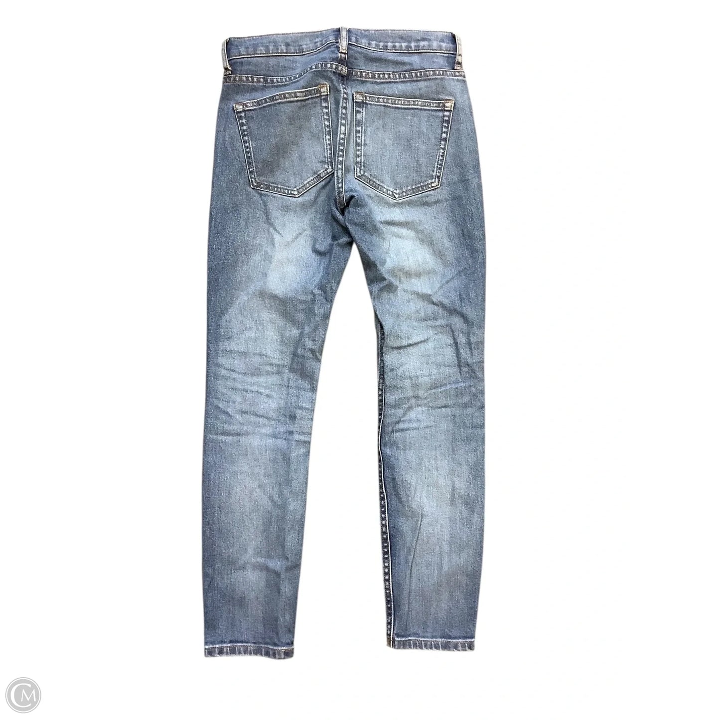 Jeans Straight By Everlane In Blue Denim, Size: 2(25)