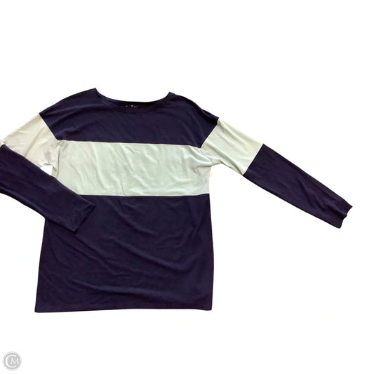 Top Long Sleeve Designer By Lilly Pulitzer In Blue, Size: S