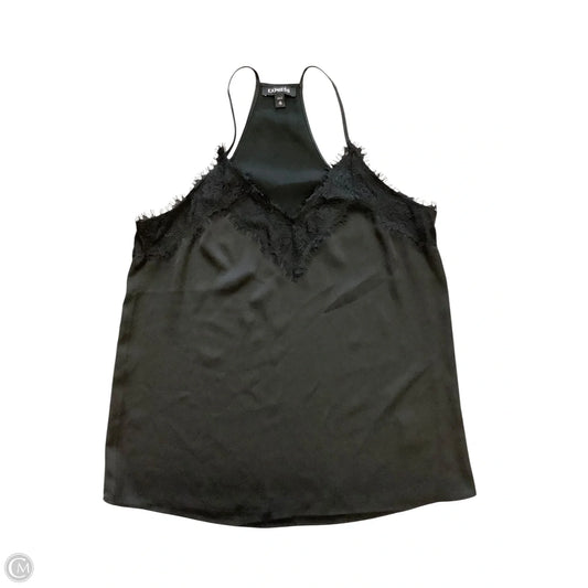 Blouse Sleeveless By Express In Black, Size: Xs