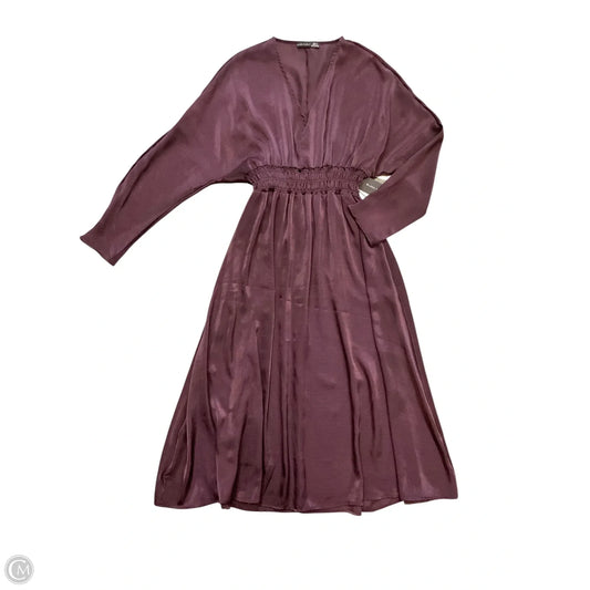 Dress Party Long By Black Tape In Maroon, Size: S