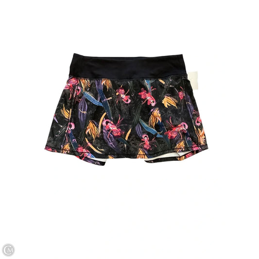 Athletic Skort By Lululemon In Multi-colored, Size: 6