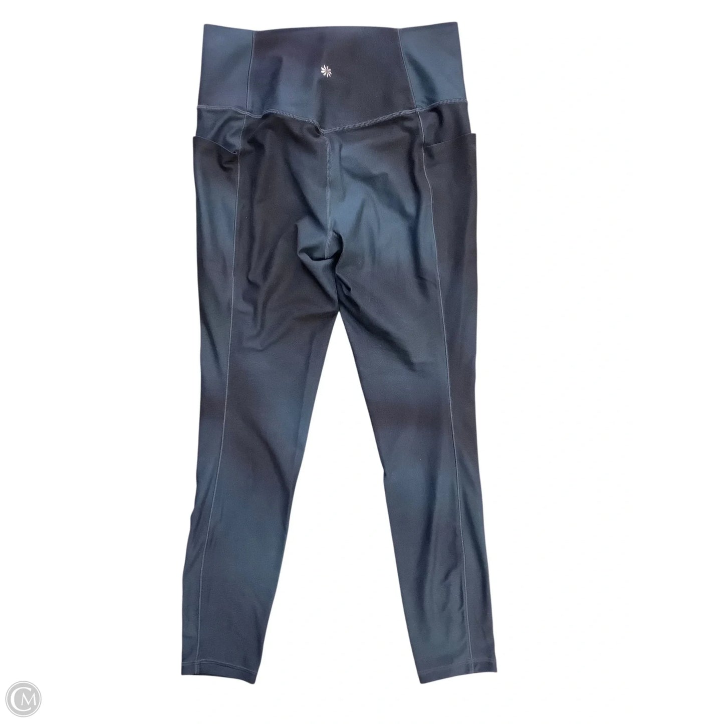 Athletic Leggings By Athleta In Blue, Size: M
