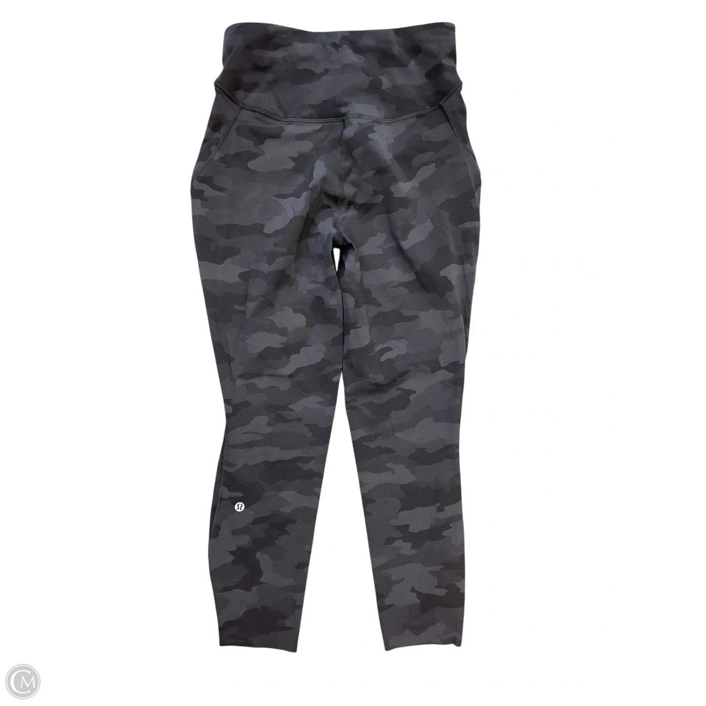 Athletic Leggings By Lululemon In Camouflage Print, Size: 10