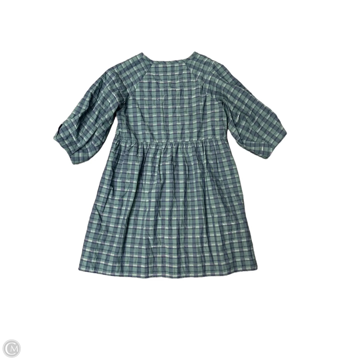 Dress Casual Short By Madewell In Plaid Pattern, Size: S
