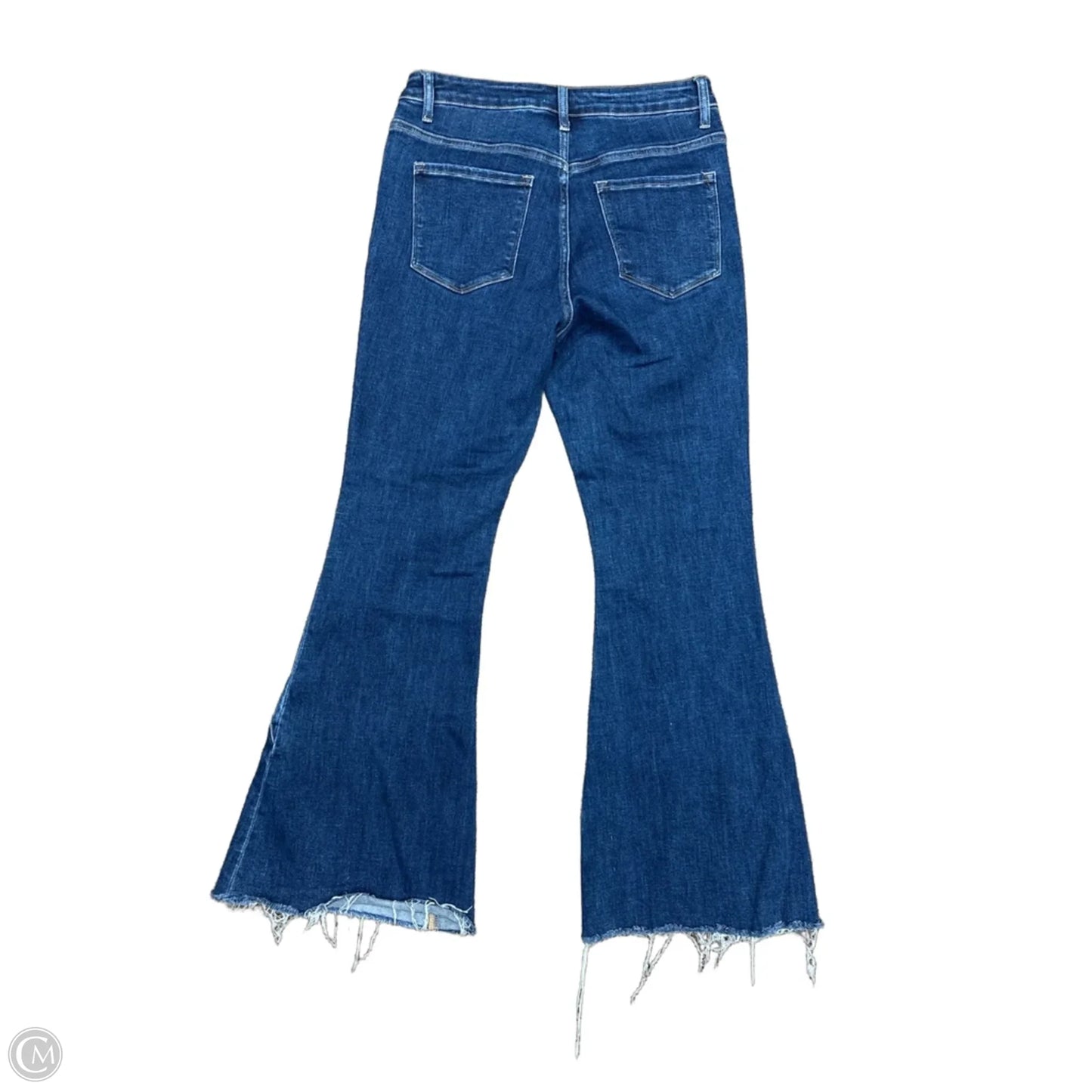 Jeans Wide Leg By Vervet In Blue Denim, Size: 10