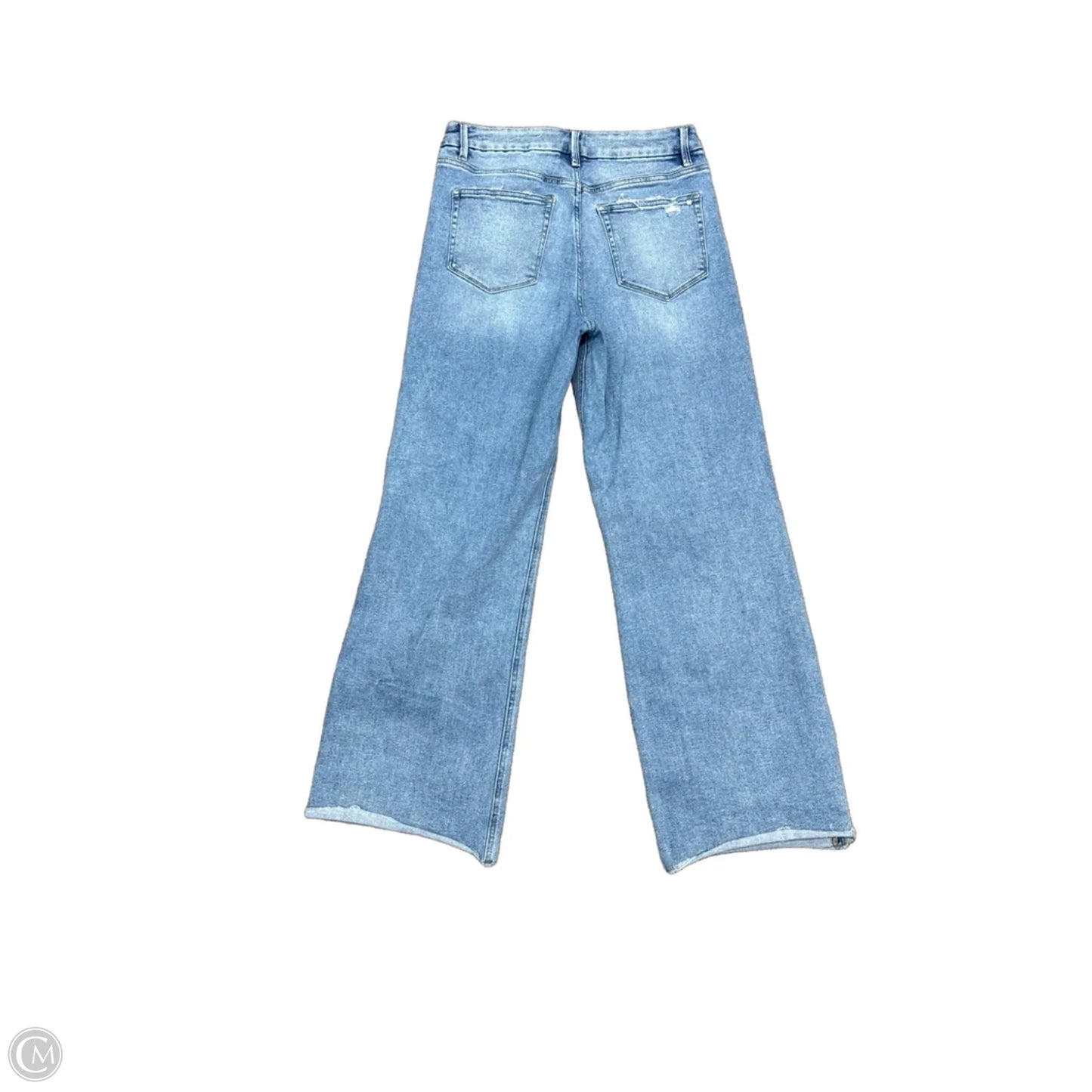 Jeans Wide Leg By Cmb In Blue Denim, Size: 10