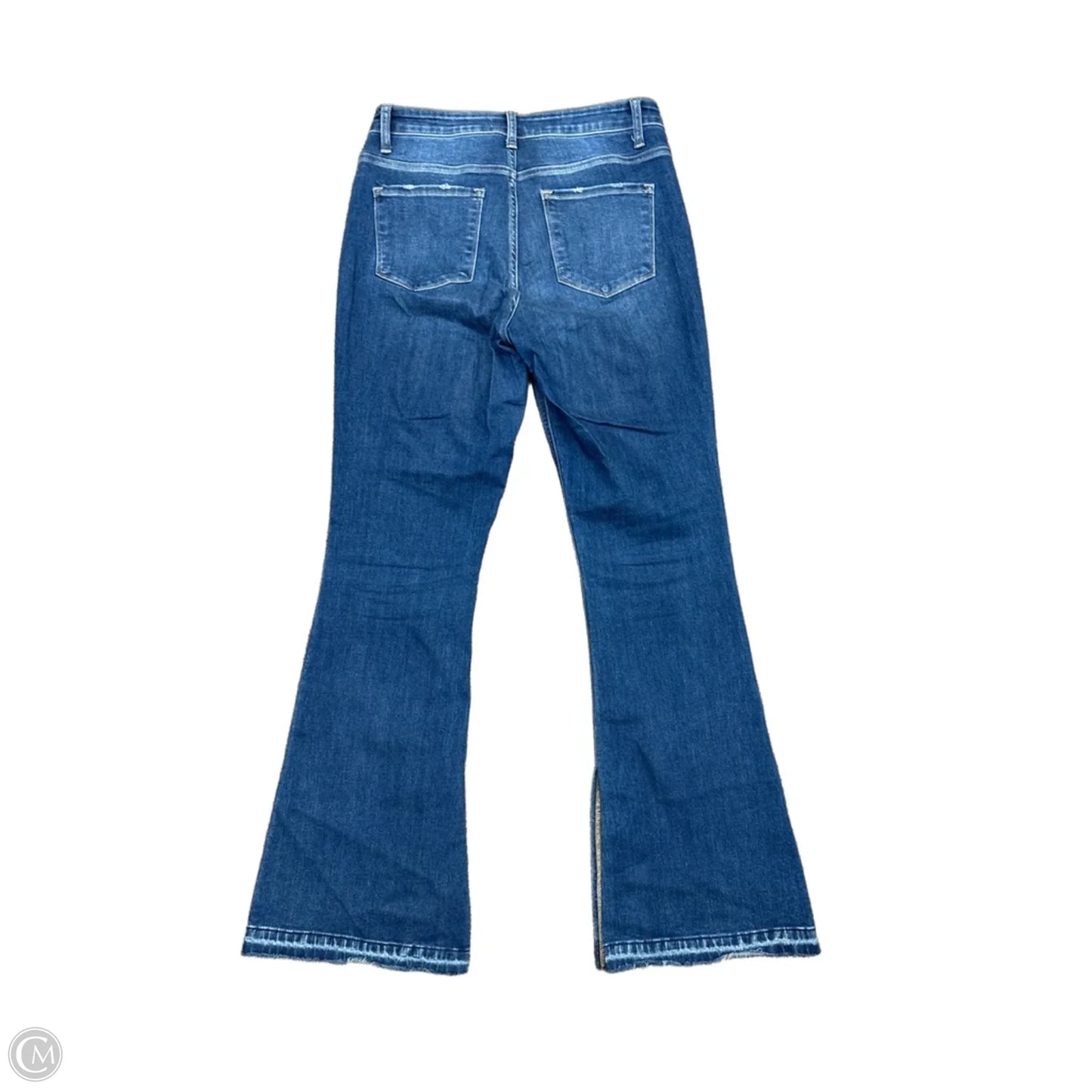Jeans Wide Leg By Flying Monkey In Blue Denim, Size: 10