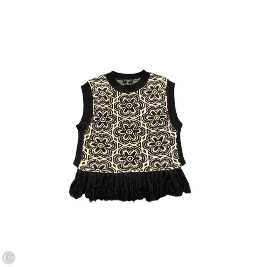 Vest Sweater By Current Air In Tan, Size: Xs