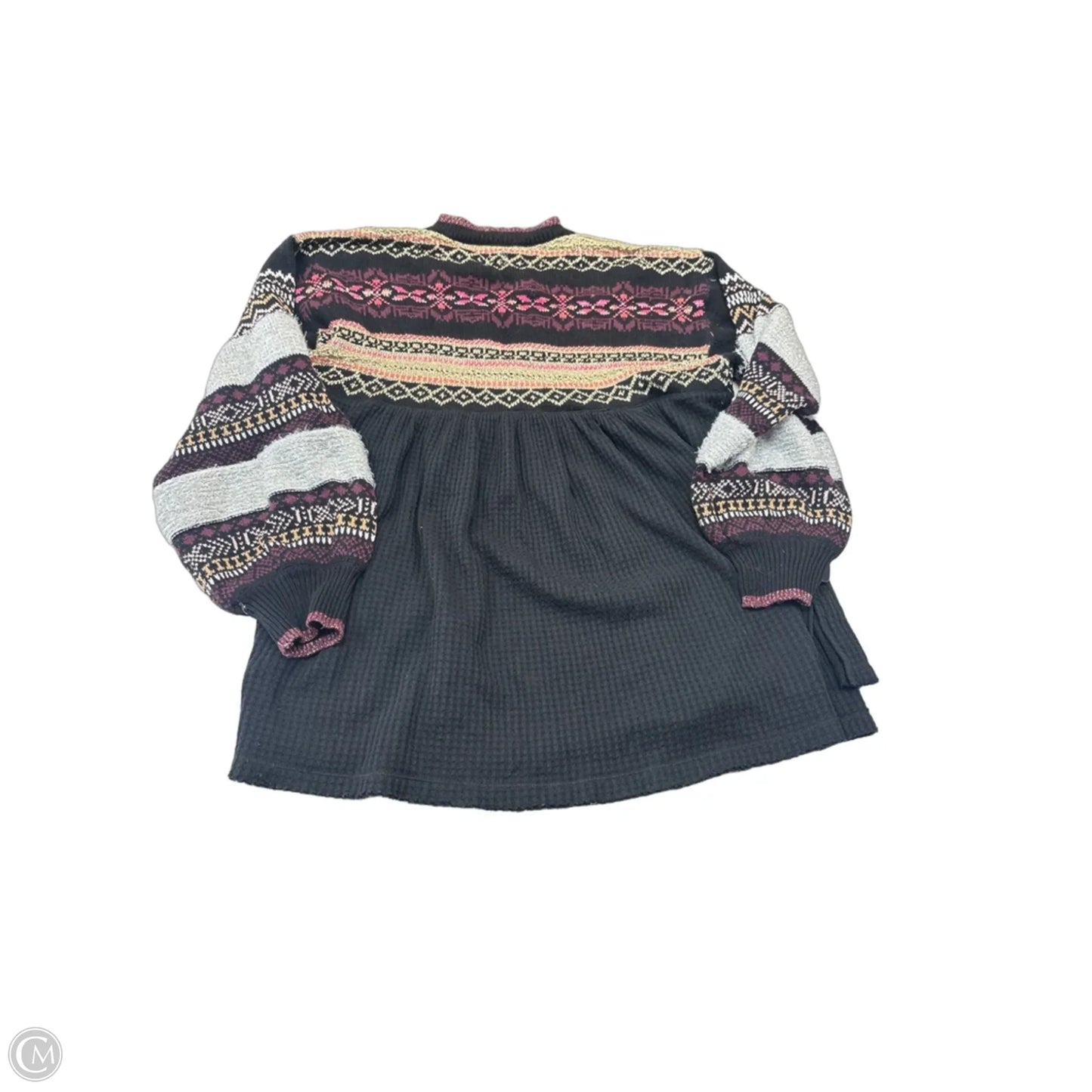 Sweater Cardigan By Free People In Black, Size: L