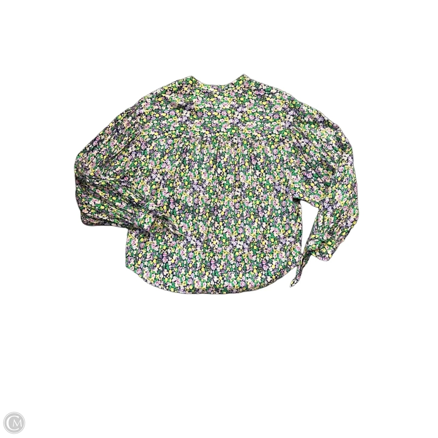 Blouse Long Sleeve By Maeve In Floral Print, Size: S