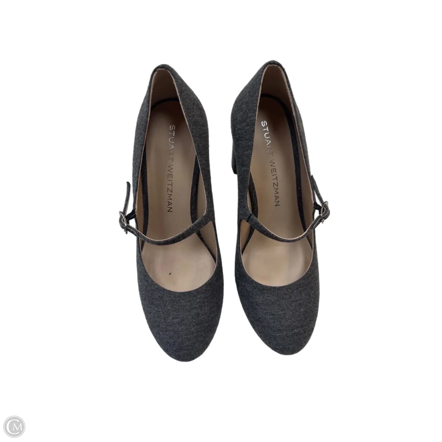 Shoes Designer By Stuart Weitzman In Grey, Size: 8