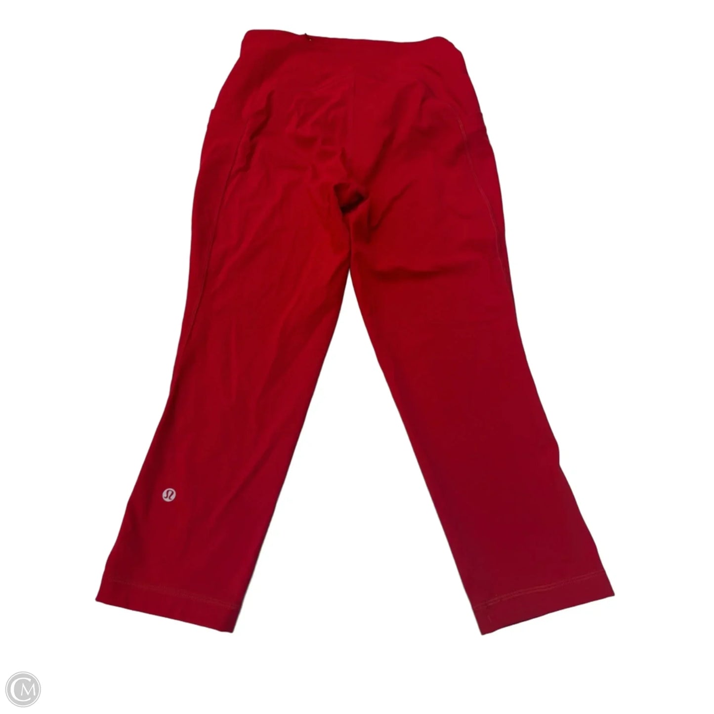 Athletic Pants By Lululemon In Red, Size: 8