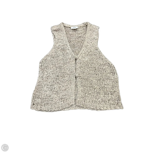 Vest Sweater By Ana In Tan, Size: L