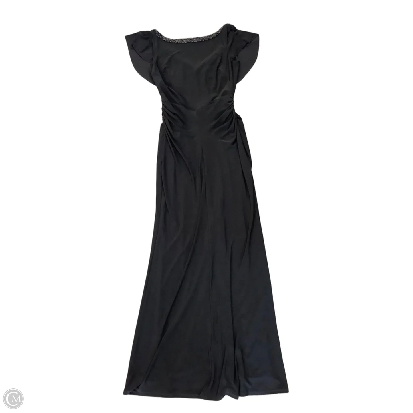 Dress Party Long By Lauren By Ralph Lauren In Black, Size: 6