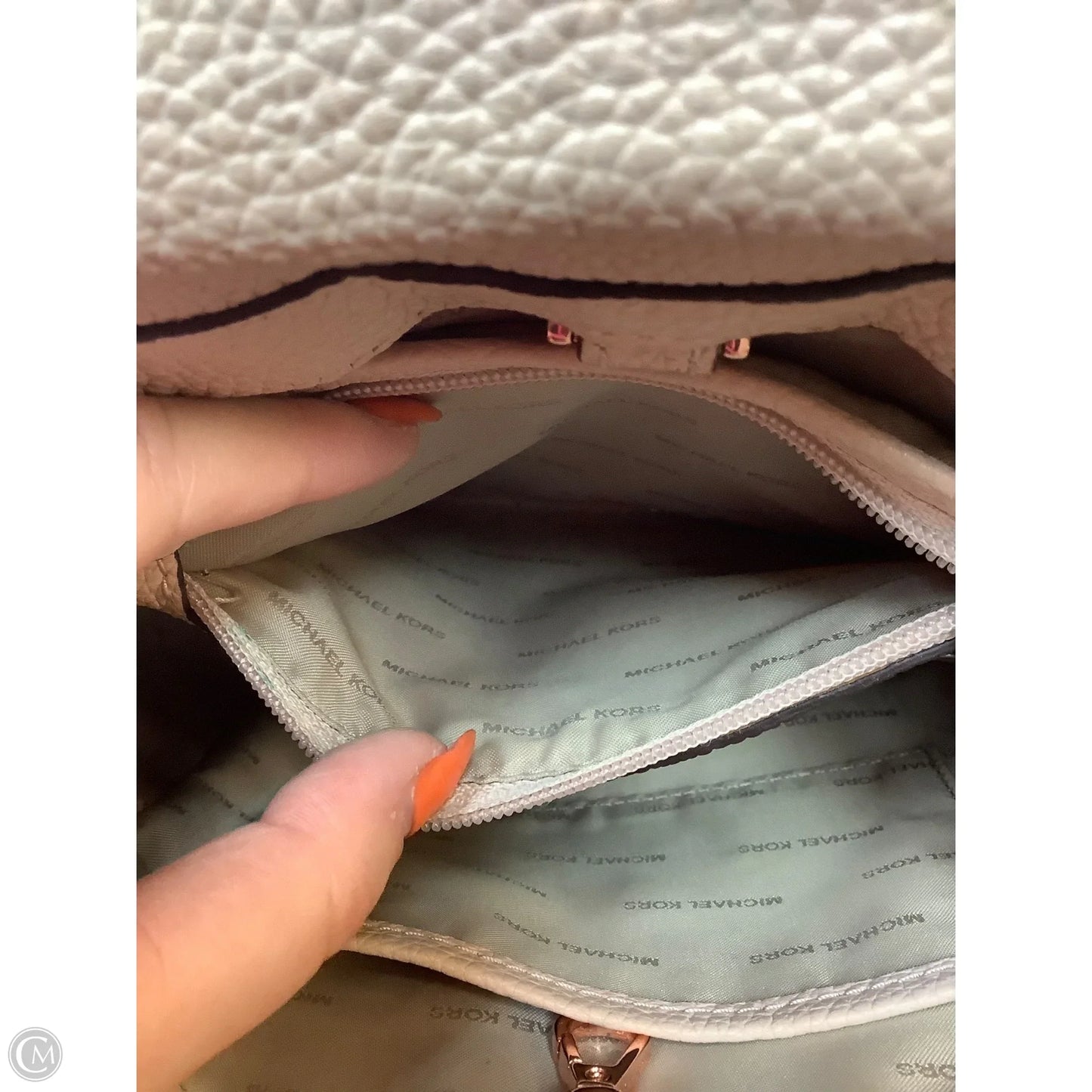 Backpack Designer By Michael Kors, Size: Medium