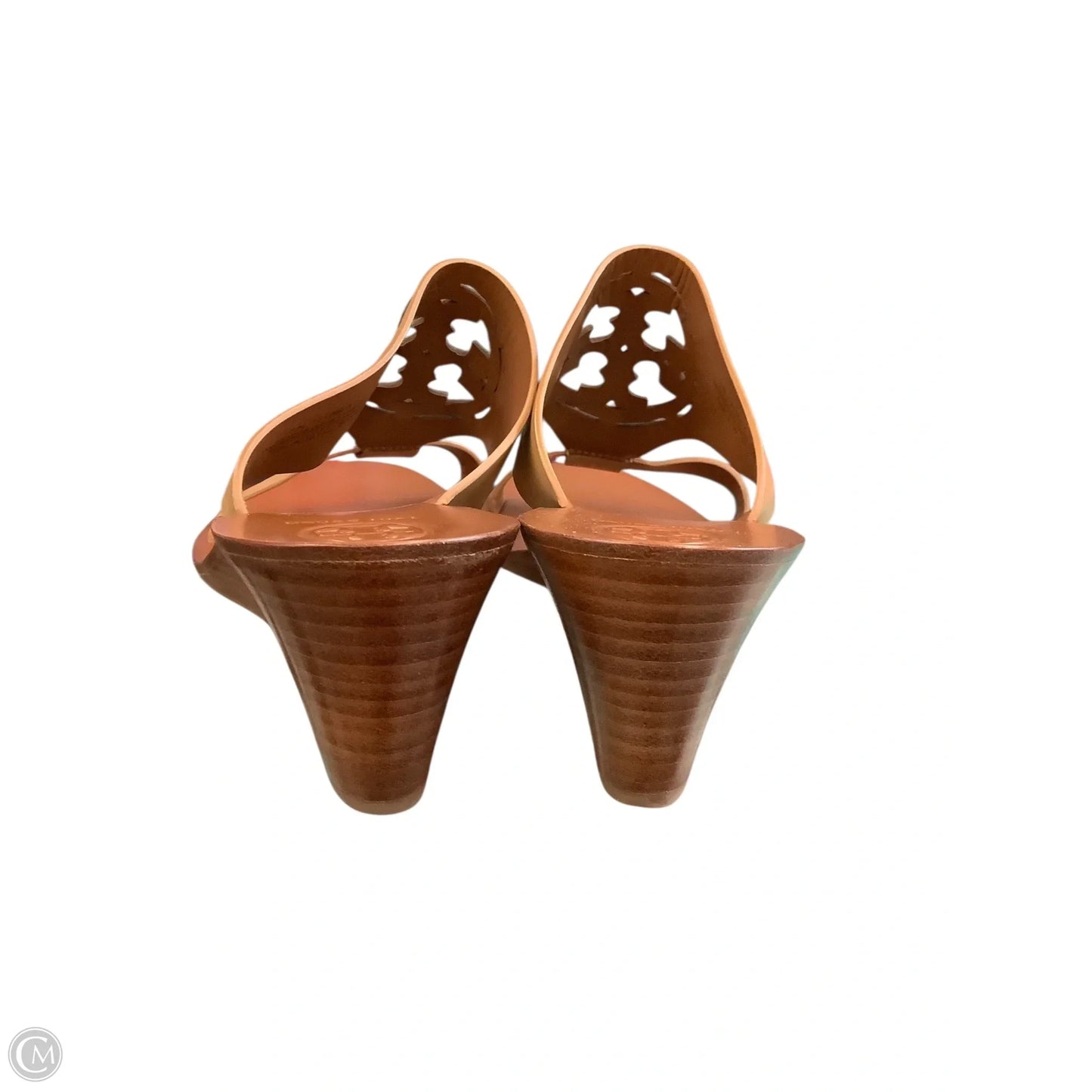 Sandals Designer By Tory Burch In Tan, Size: 8.5