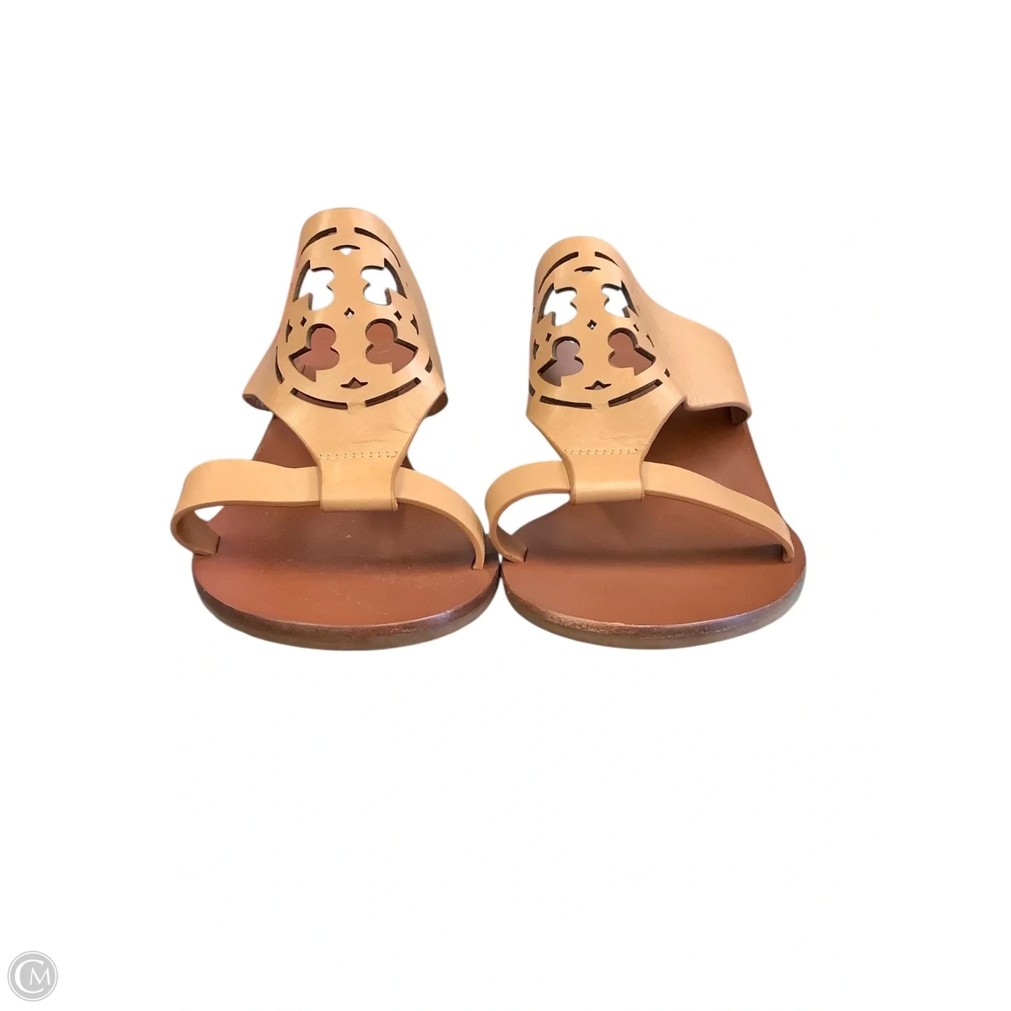 Sandals Designer By Tory Burch In Tan, Size: 8.5