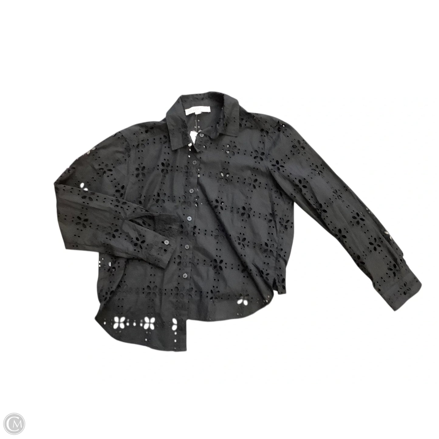 Top Long Sleeve Basic By Loft In Black, Size: Xs