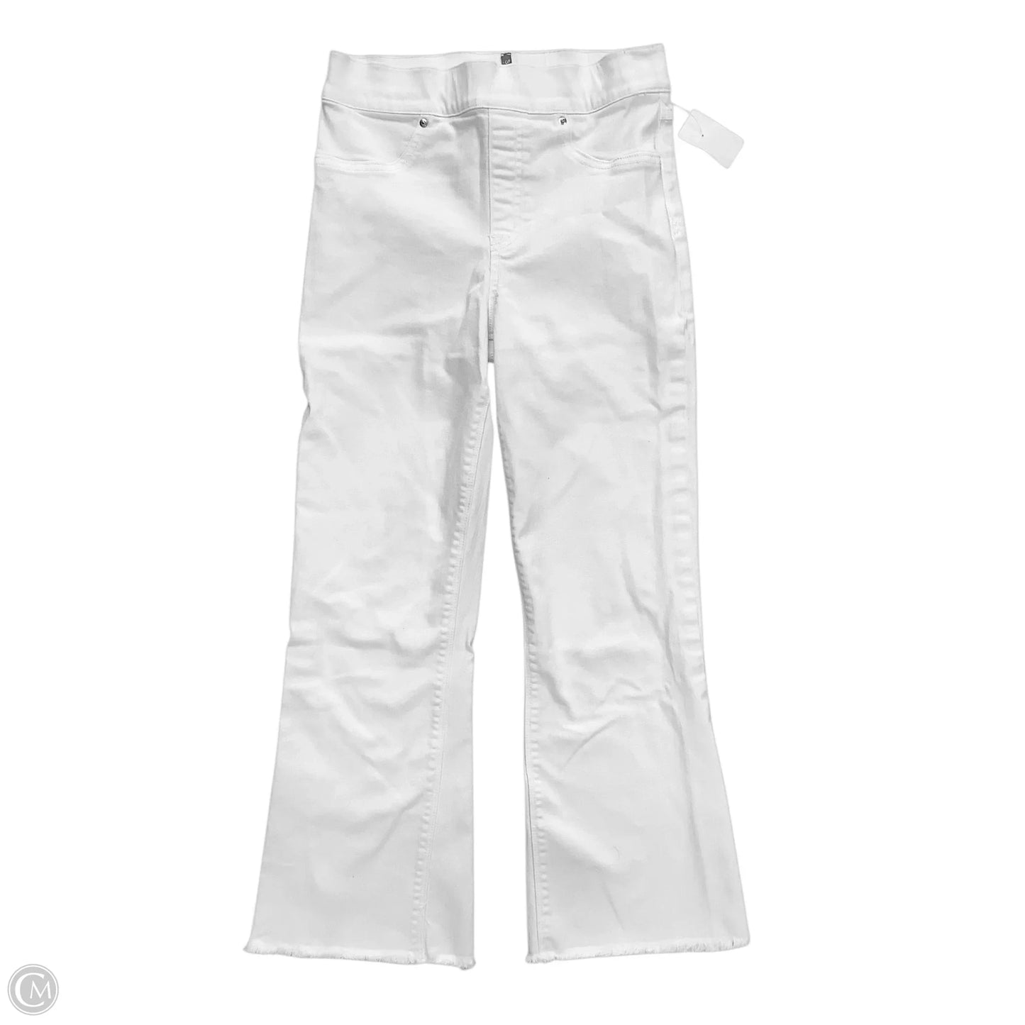 Jeans Straight By Spanx In White, Size: S