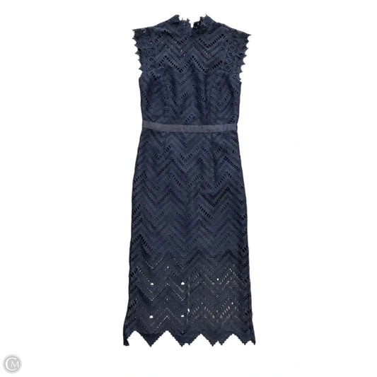 Dress Party Midi By Bardot In Navy, Size: Xs