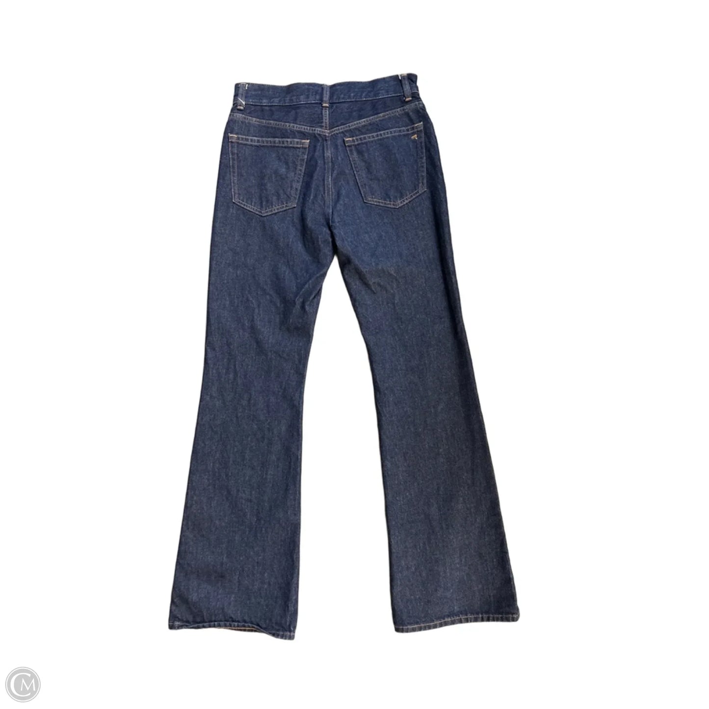 Jeans Straight By Madewell In Blue Denim, Size: 4