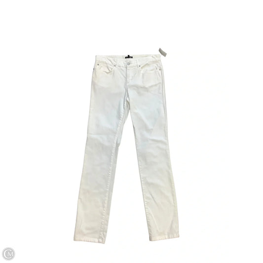 Jeans Skinny By Eileen Fisher In White, Size: 8