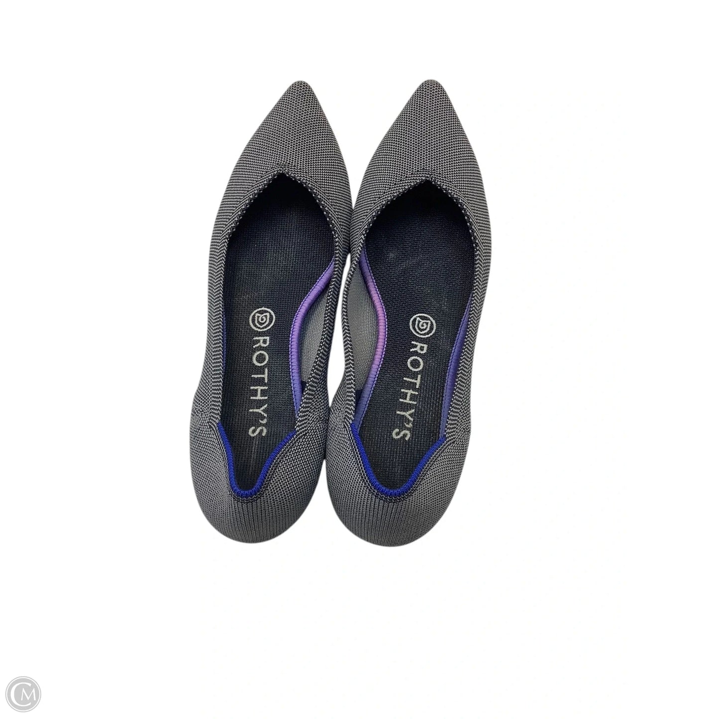 Shoes Flats By Rothys In Grey, Size: 10