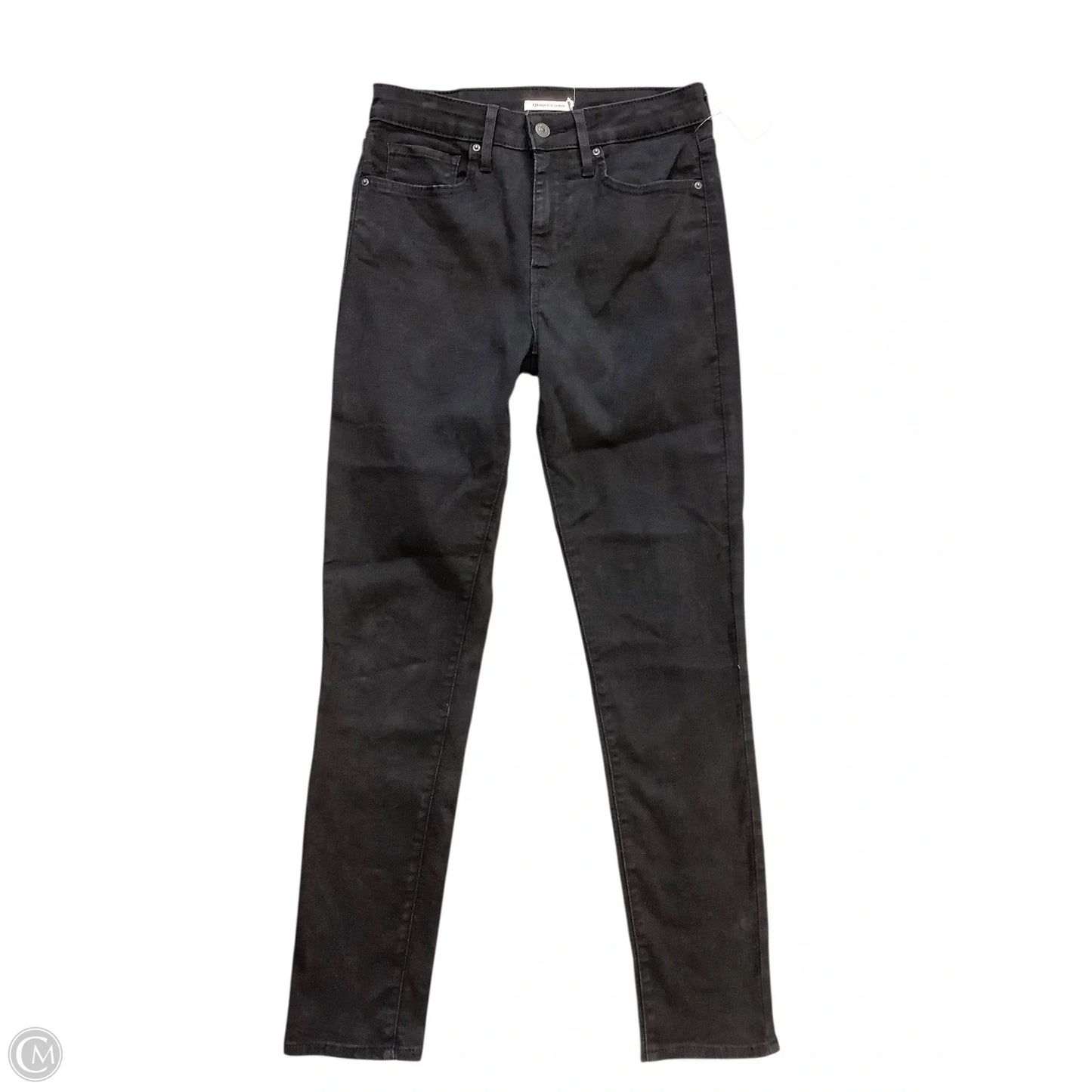 Jeans Skinny By Levis In Black, Size: 6(28)
