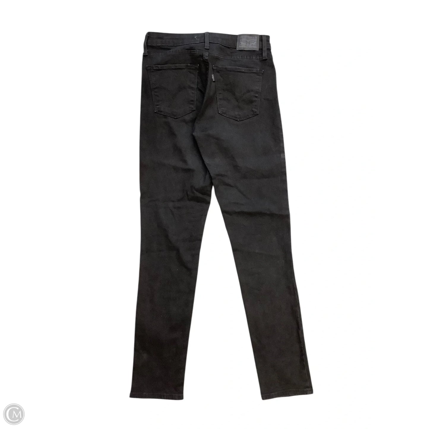Jeans Skinny By Levis In Black, Size: 6(28)