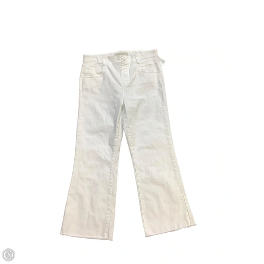 Jeans Straight By Liverpool In White, Size: 8