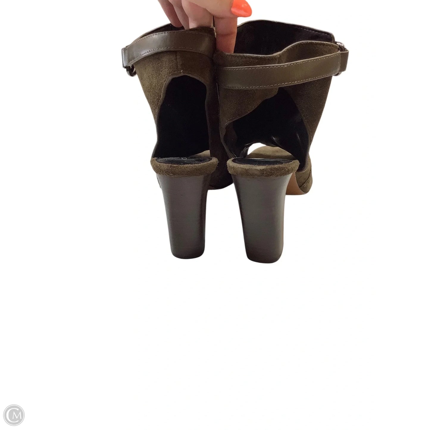 Shoes Designer By Coach In Green, Size: 9