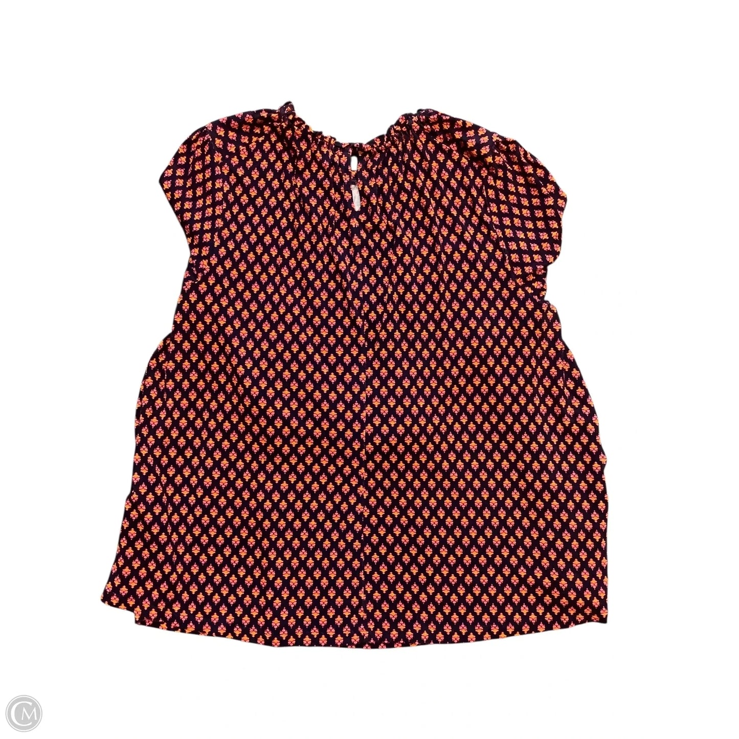 Top Long Sleeve By Lane Bryant In Floral Print, Size: 1x(14/16)