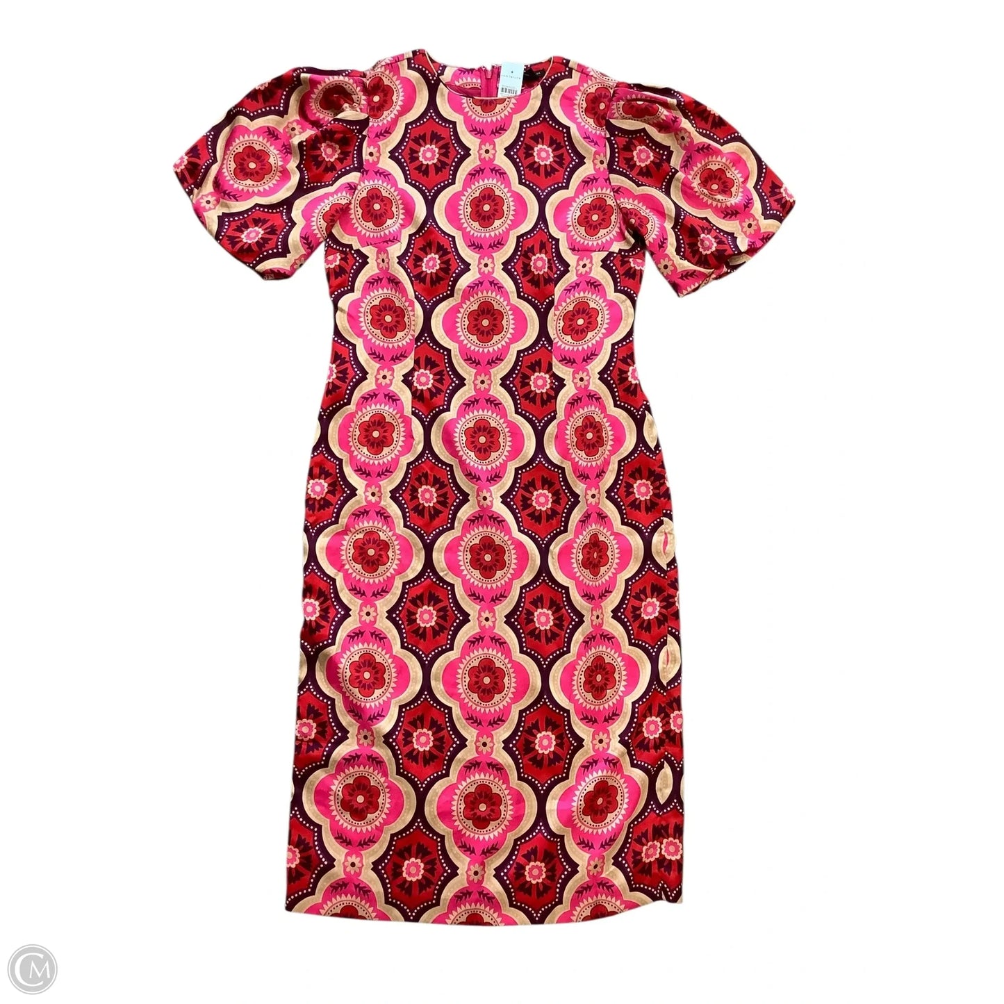 Dress Party Long By Ann Taylor In Pink, Size: 8