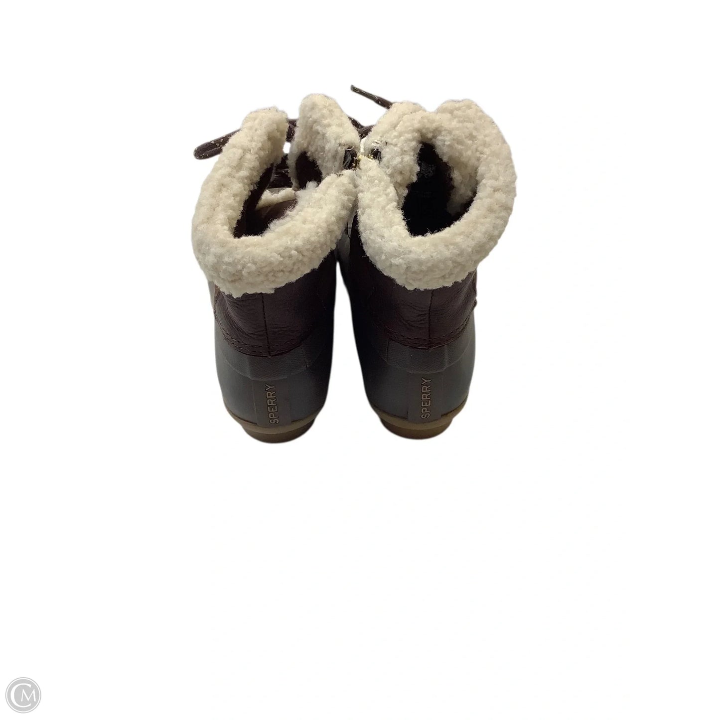 Boots Snow By Sperry In Brown, Size: 8