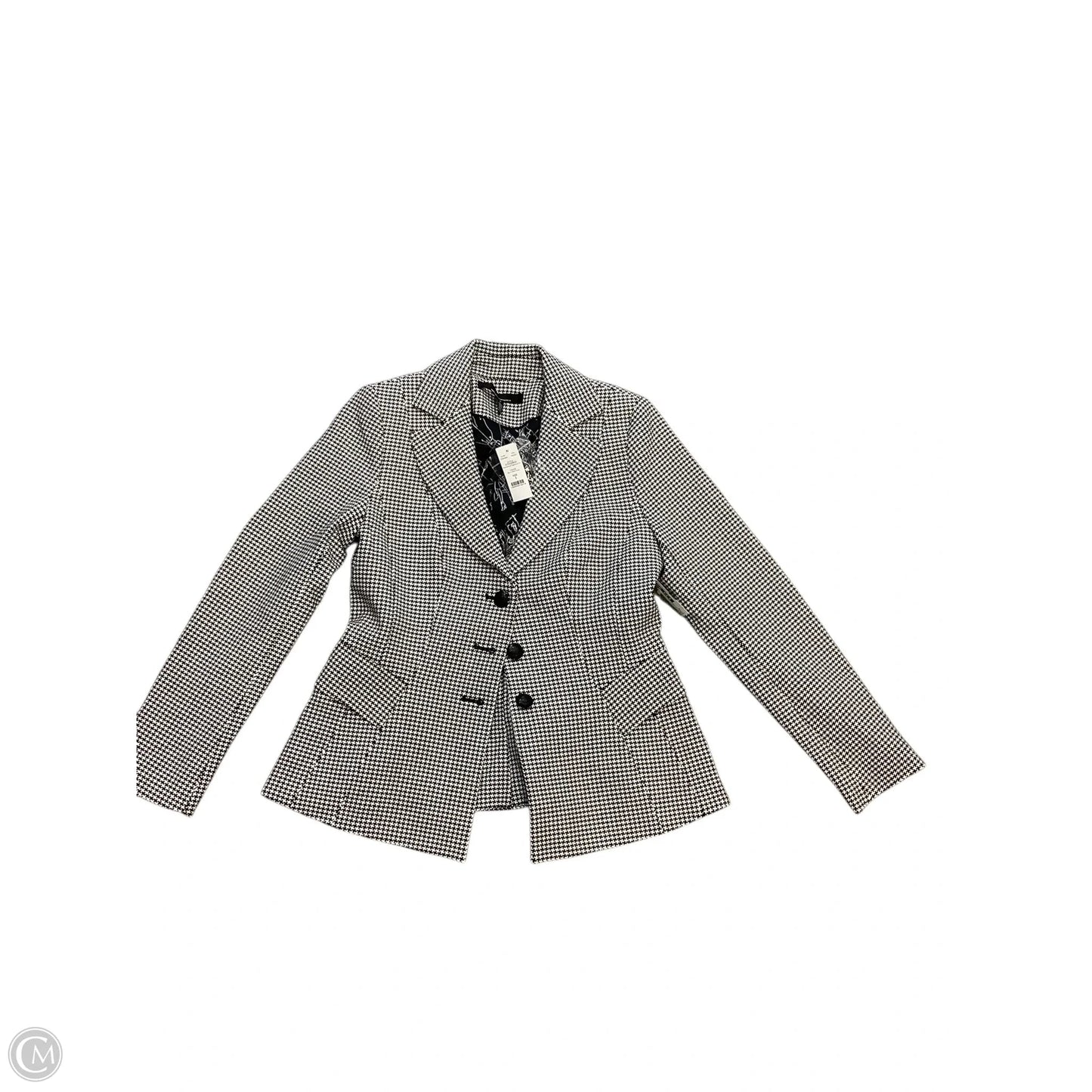 Blazer By White House Black Market In Black & White, Size: 4