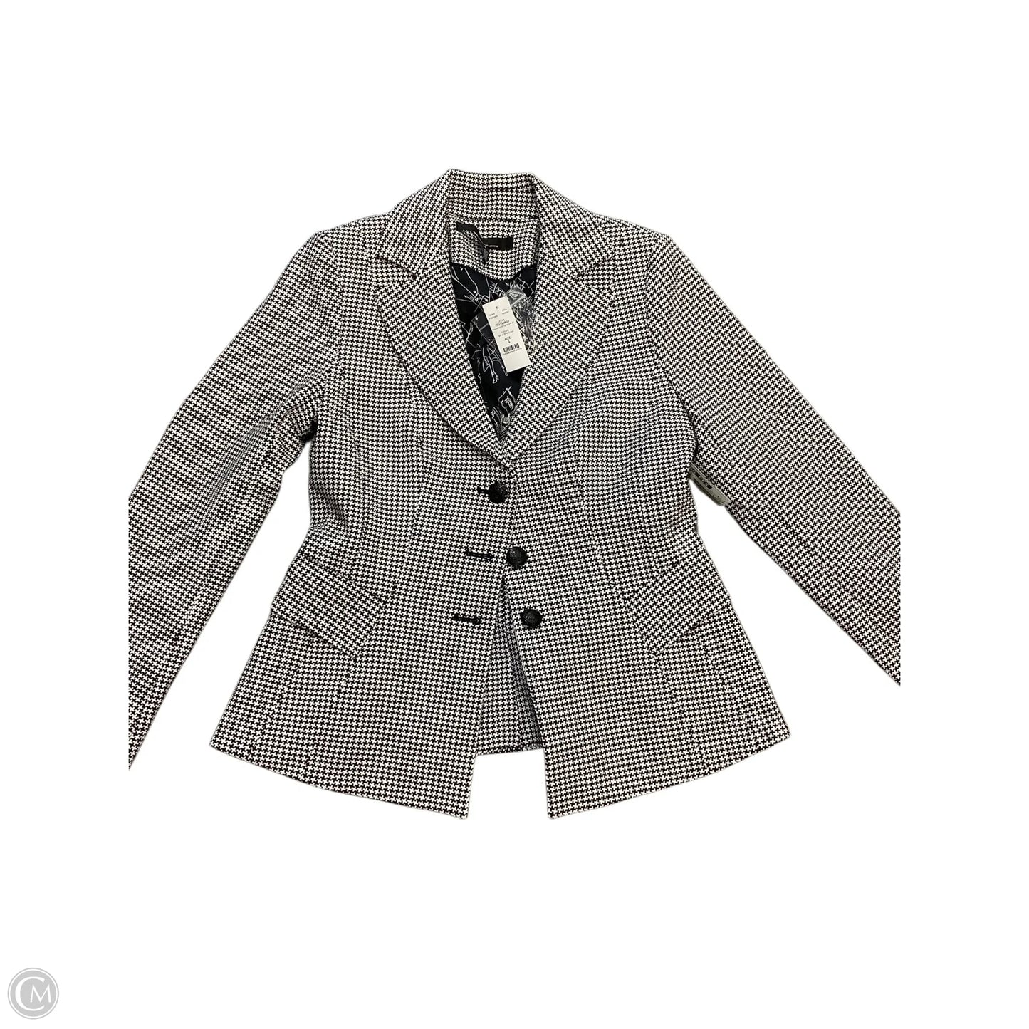 Blazer By White House Black Market In Black & White, Size: 4