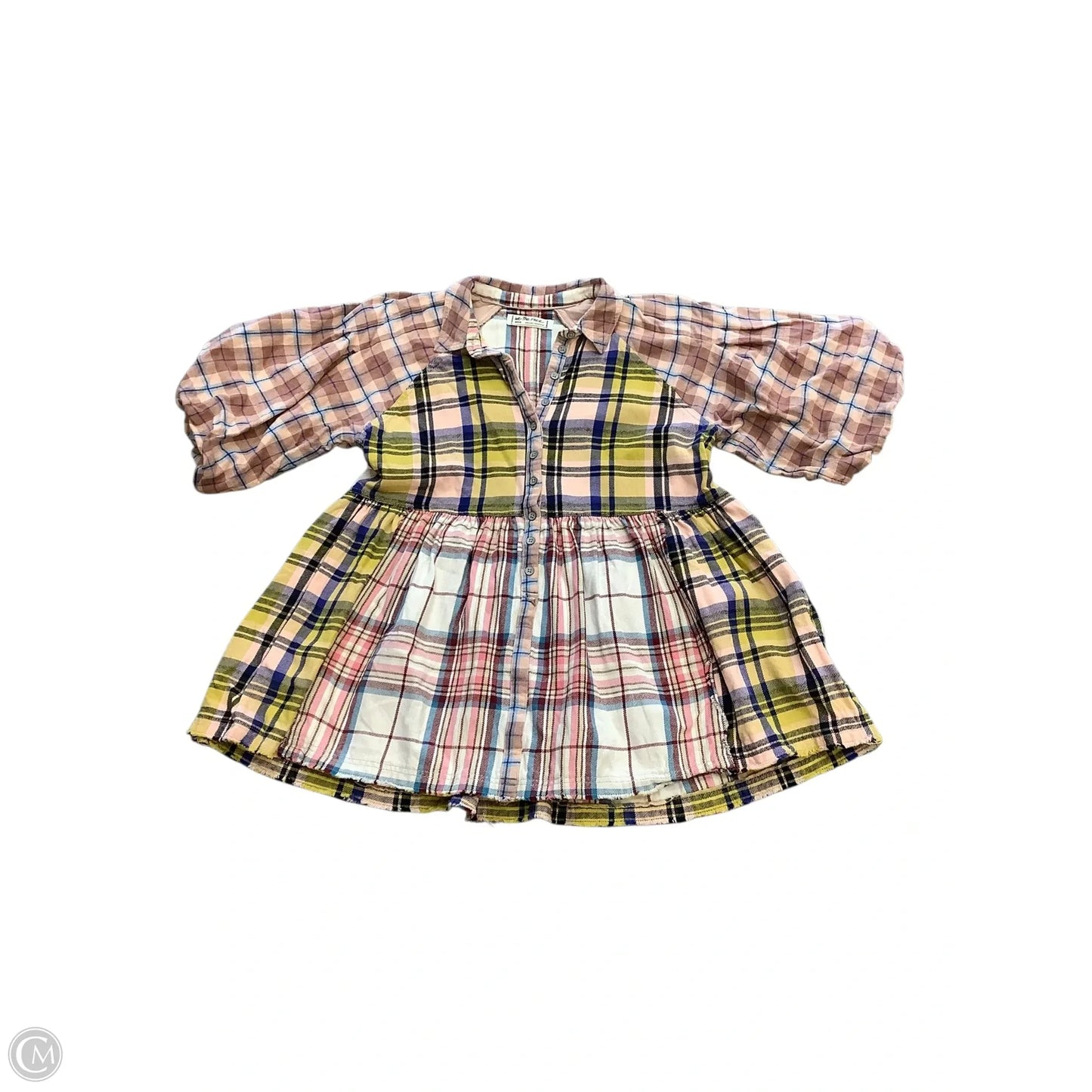 Tunic Short Sleeve By We The Free In Pink, Size: M