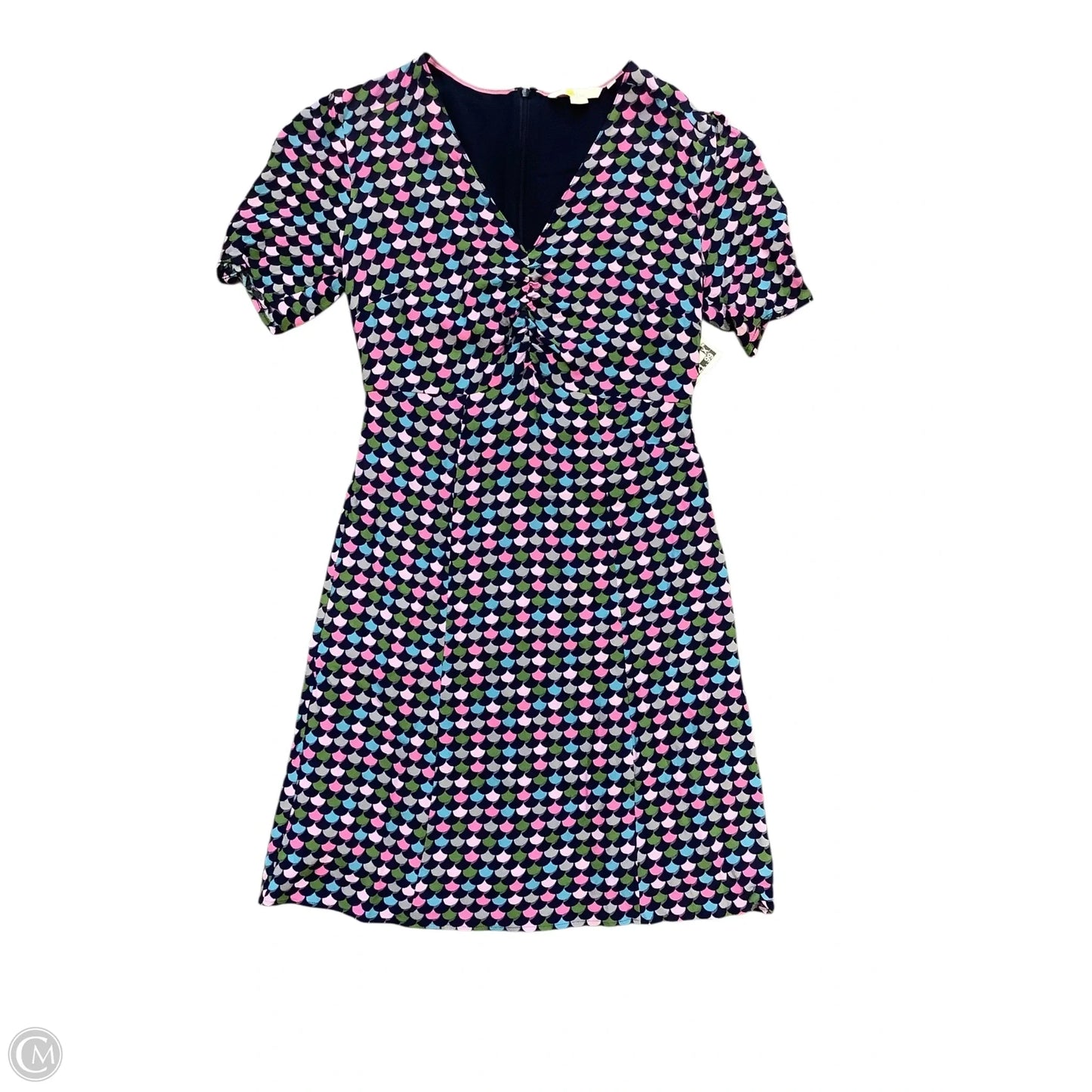 Dress Casual Midi By Boden In Blue & Pink, Size: 4