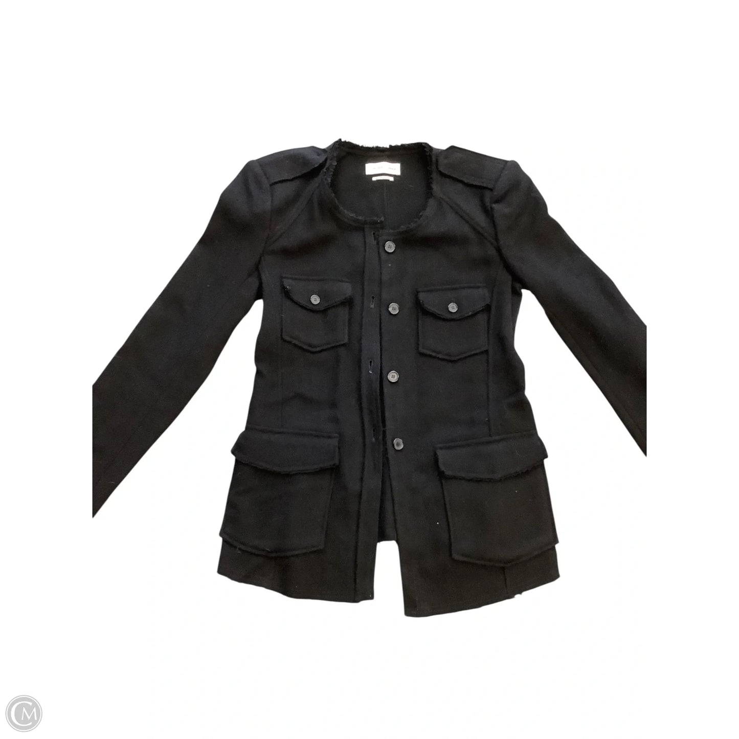 Jacket Designer By Isabel Marant In Black, Size: 8
