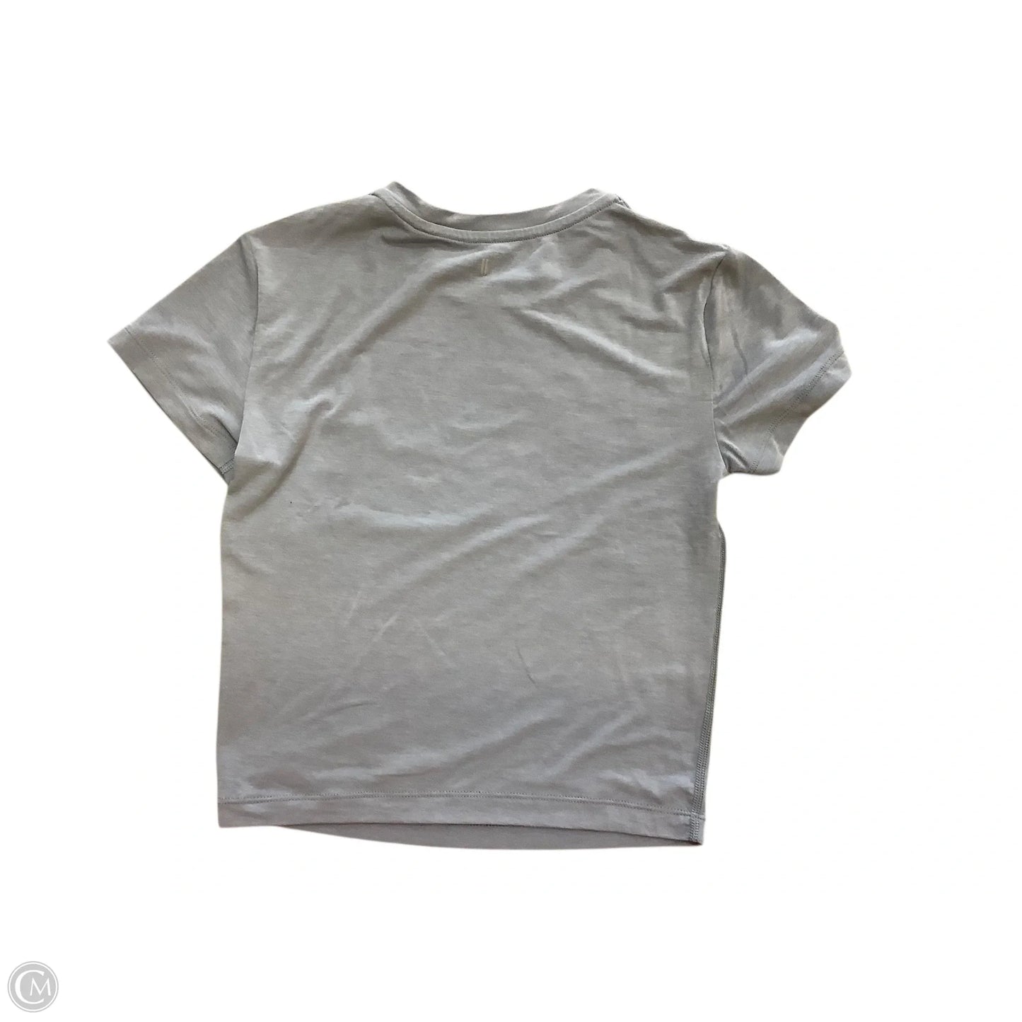 Athletic Top Short Sleeve By Nobull In Blue, Size: Xs