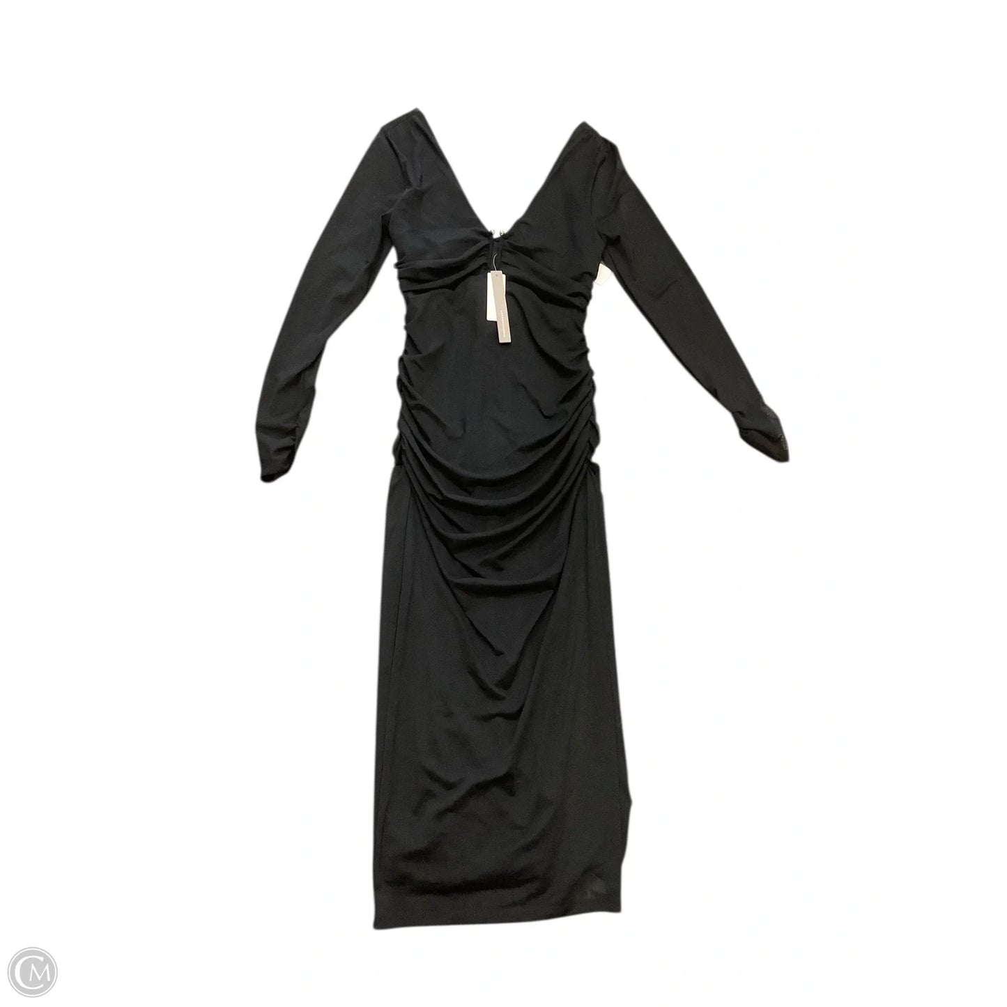 Dress Party Long By Anthropologie In Black, Size: S