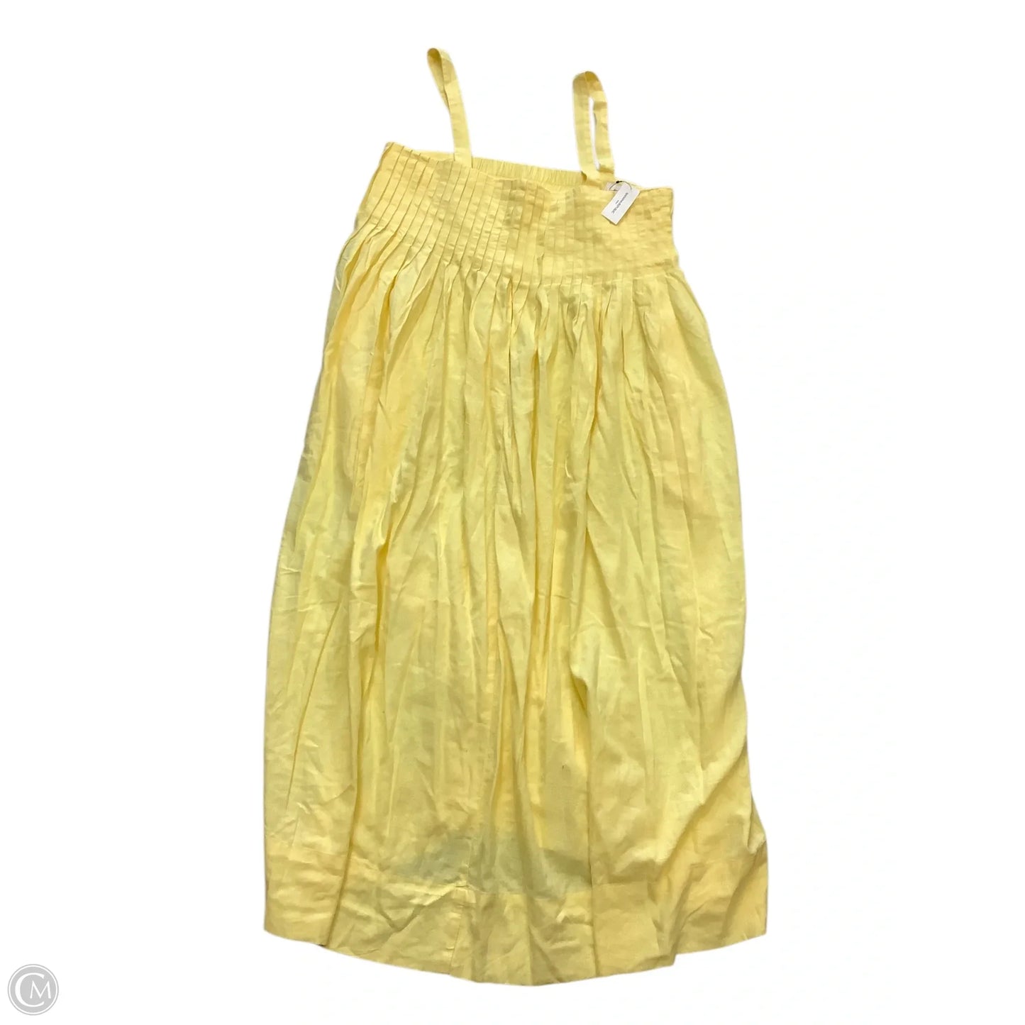 Dress Casual Maxi By Banana Republic In Yellow, Size: M