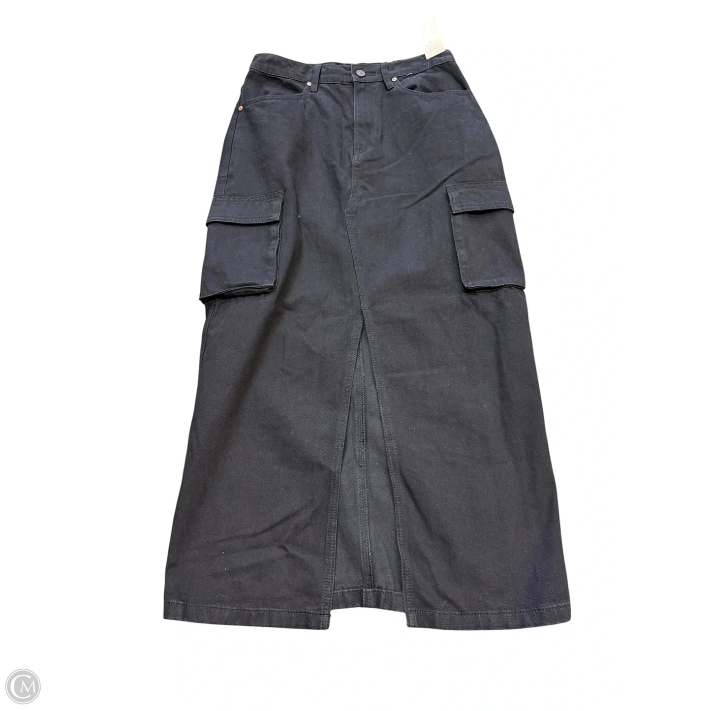 Skirt Maxi By Sincerely Jules In Black Denim, Size: 6