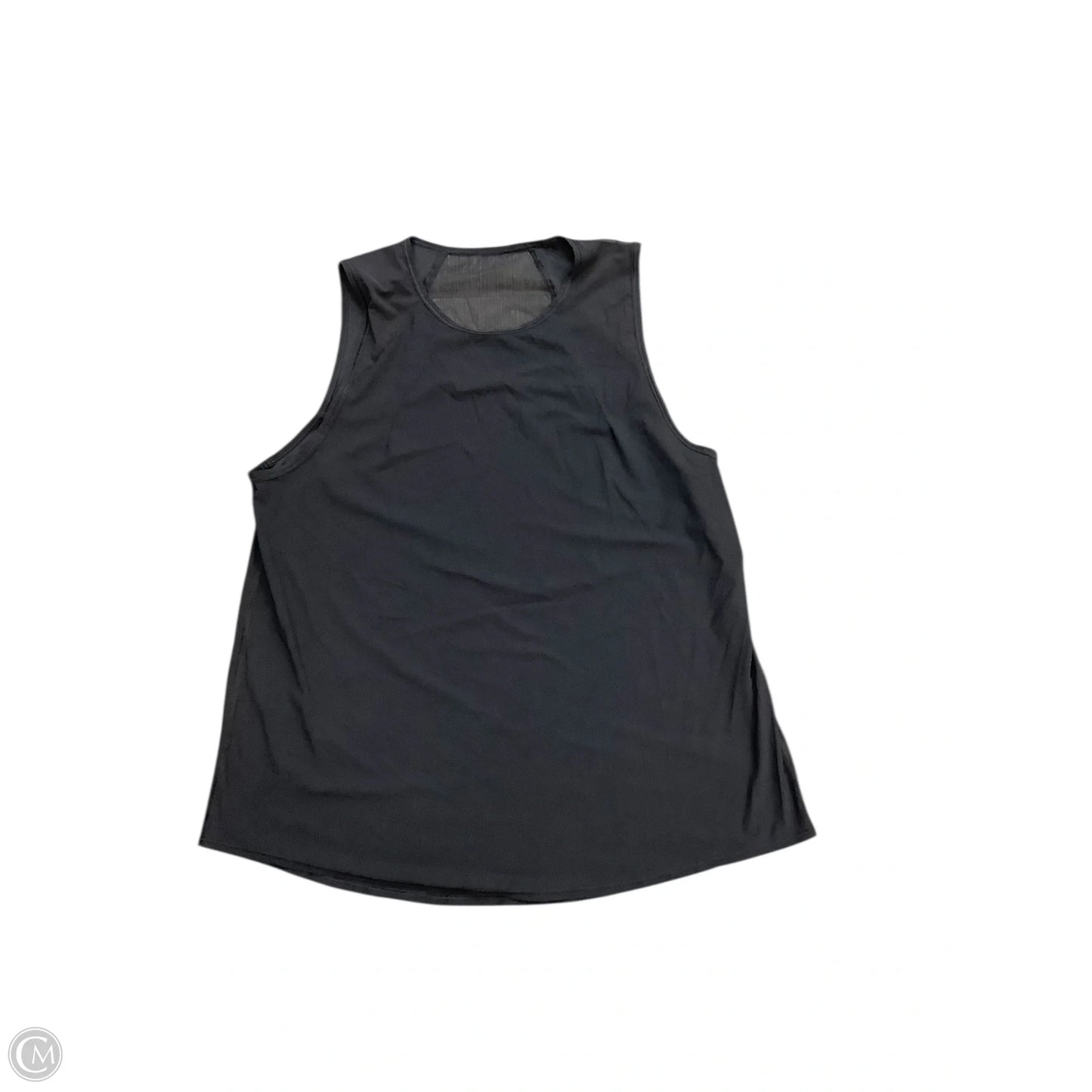 Athletic Tank Top By Lululemon In Black, Size: L