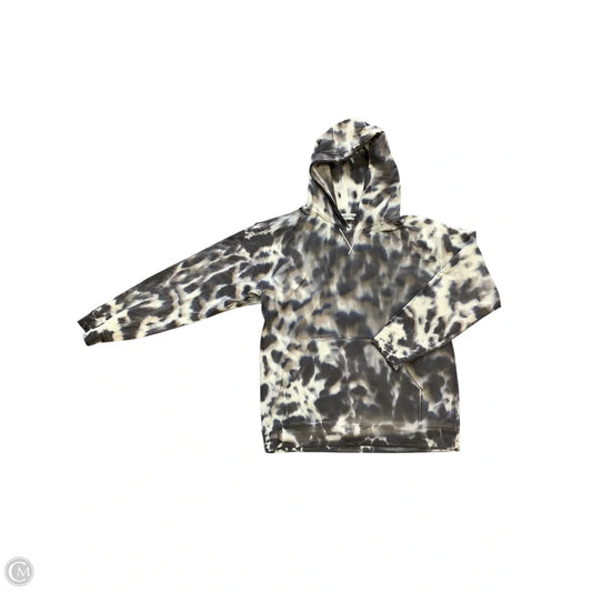 Athletic Sweatshirt Hoodie By Lululemon In Tie Dye Print, Size: 12