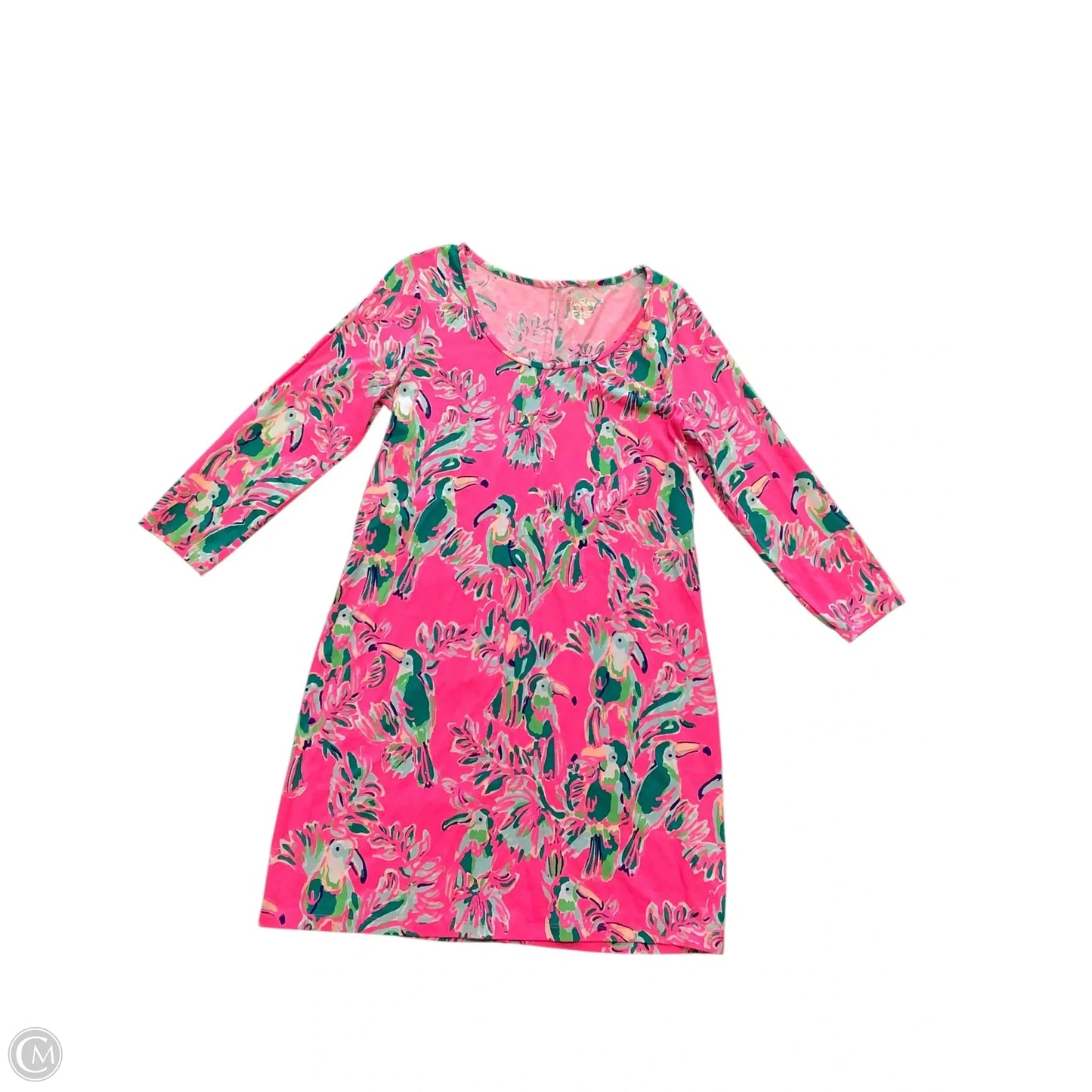 Dress Designer By Lilly Pulitzer In Pink, Size: L