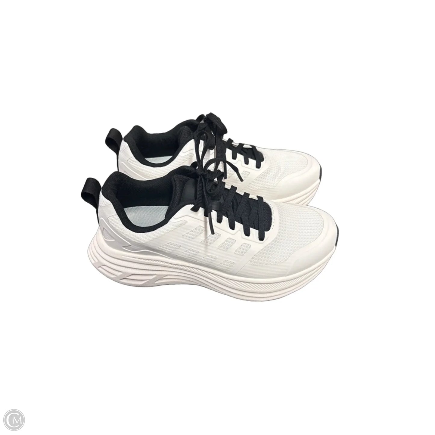 Shoes Athletic By Clothes Mentor In White, Size: 7.5