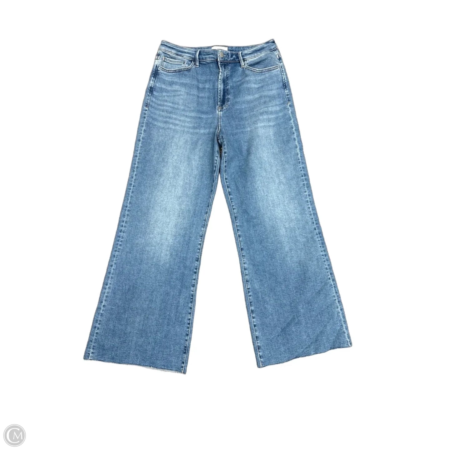 Jeans Wide Leg By Dear John In Blue Denim, Size: 14