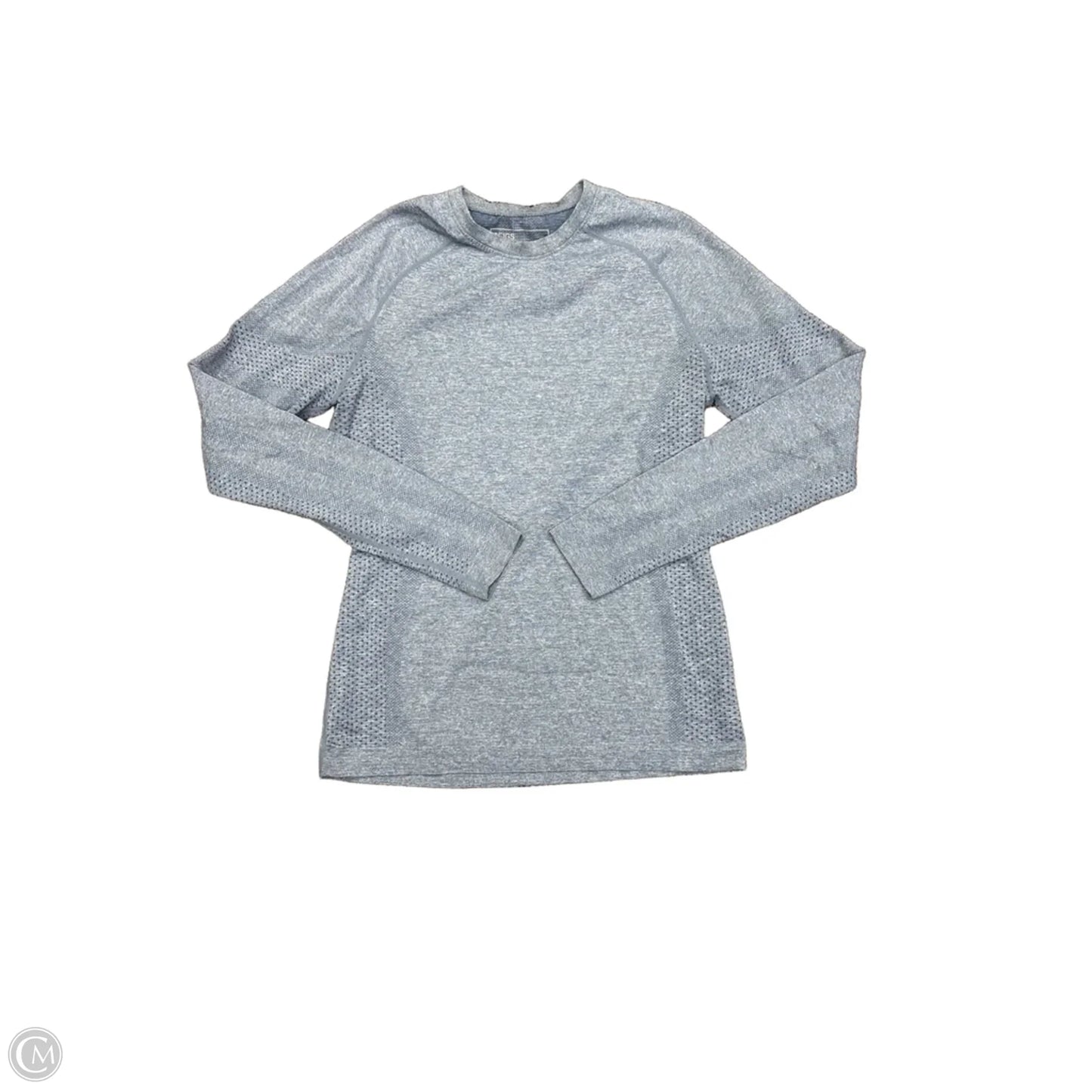 Athletic Top Long Sleeve Crewneck By Cmc In Blue, Size: M